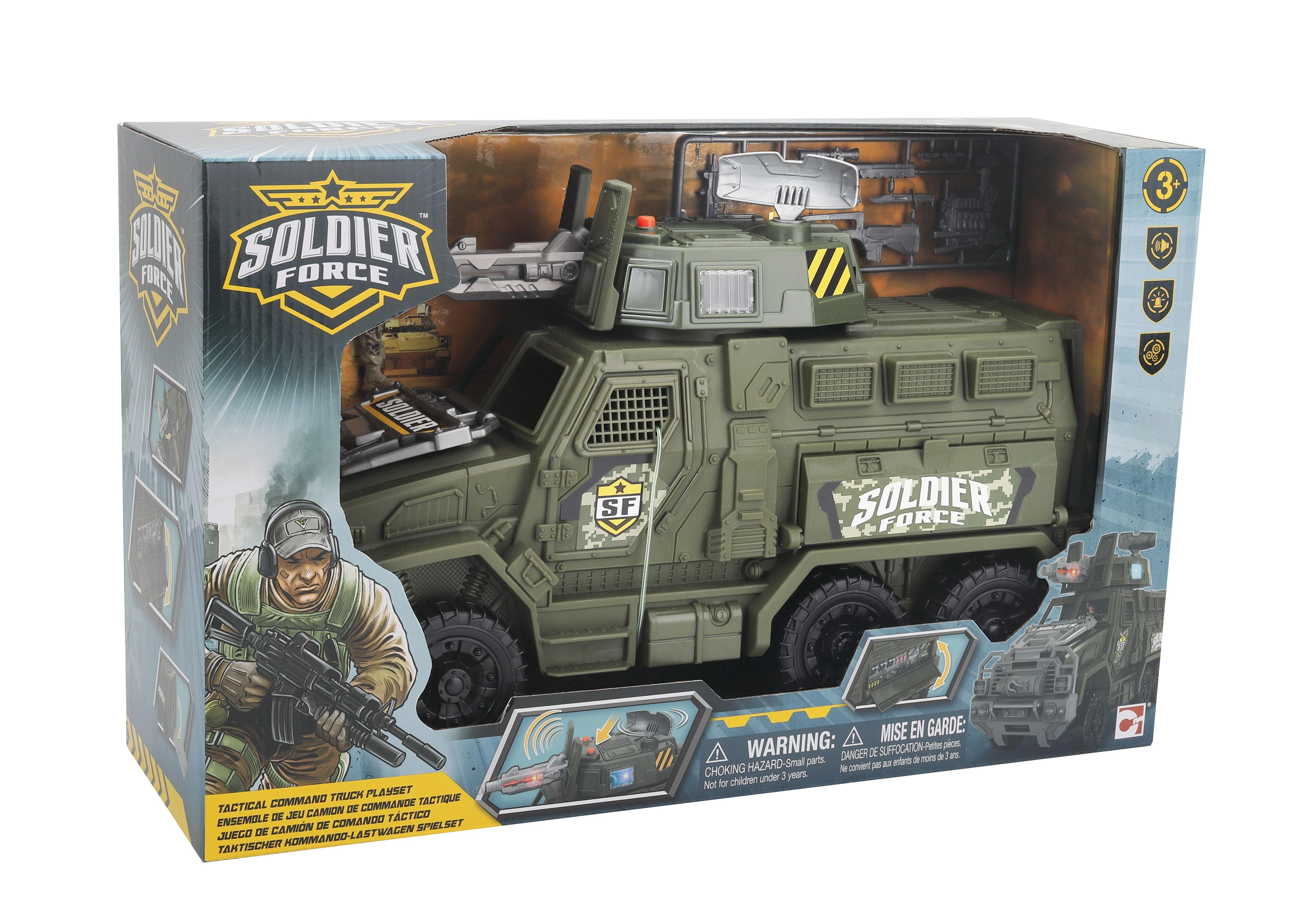 CHAP MEI karinis rinkinys Soldier Force Tactical Command Truck, 545121
