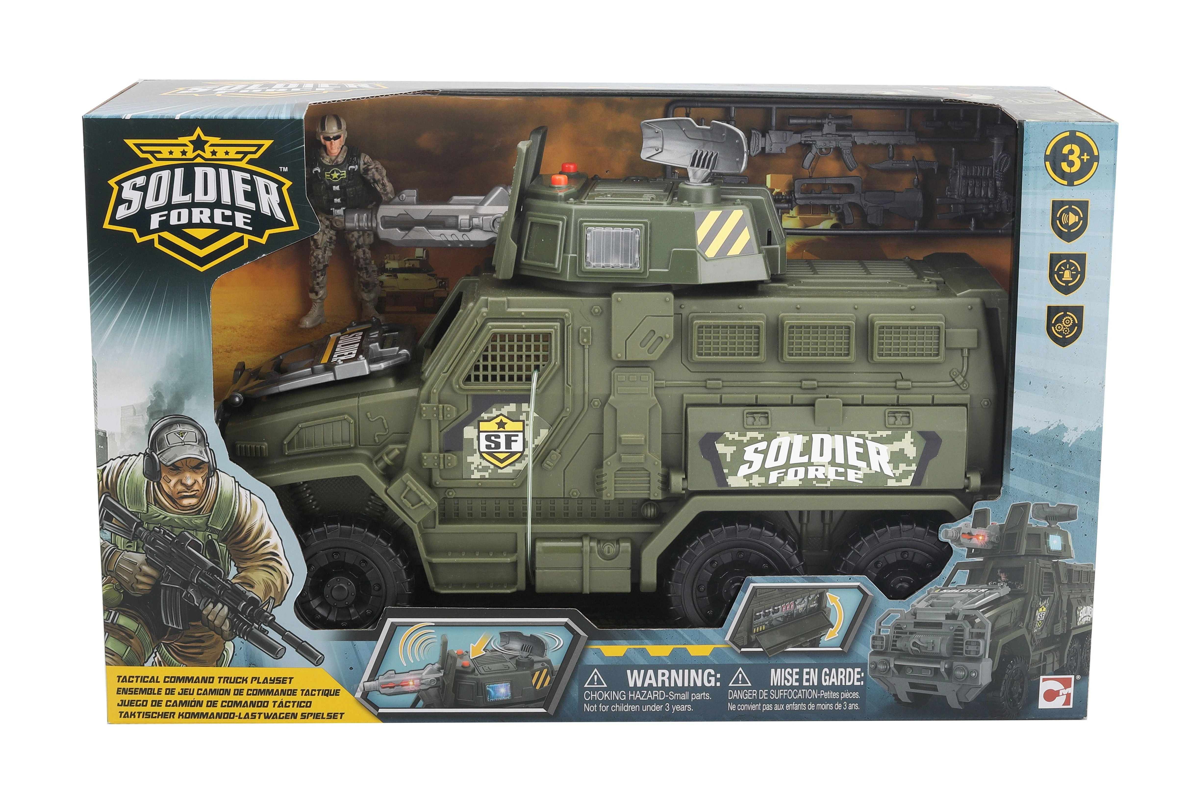 CHAP MEI karinis rinkinys Soldier Force Tactical Command Truck, 545121