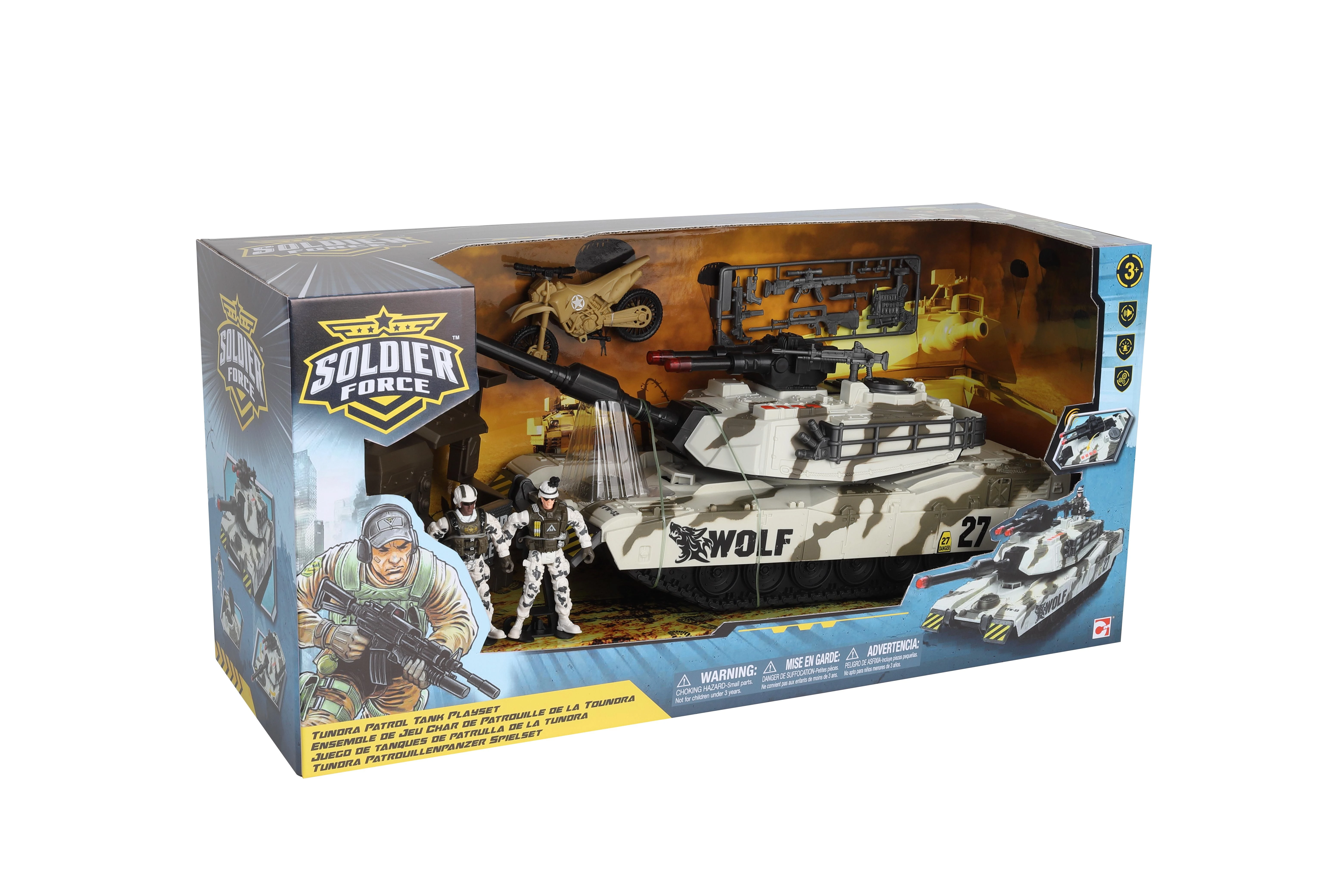 CHAP MEI karinis rinkinys Soldier Force Tundra Patrol Tank, 545062
