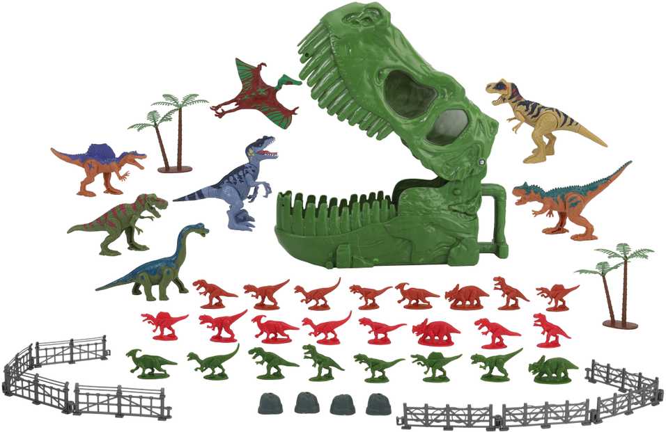 CHAP MEI žaidimų rinkinys Dino Valley Dino Skull Bucket, 45 pcs., 542029