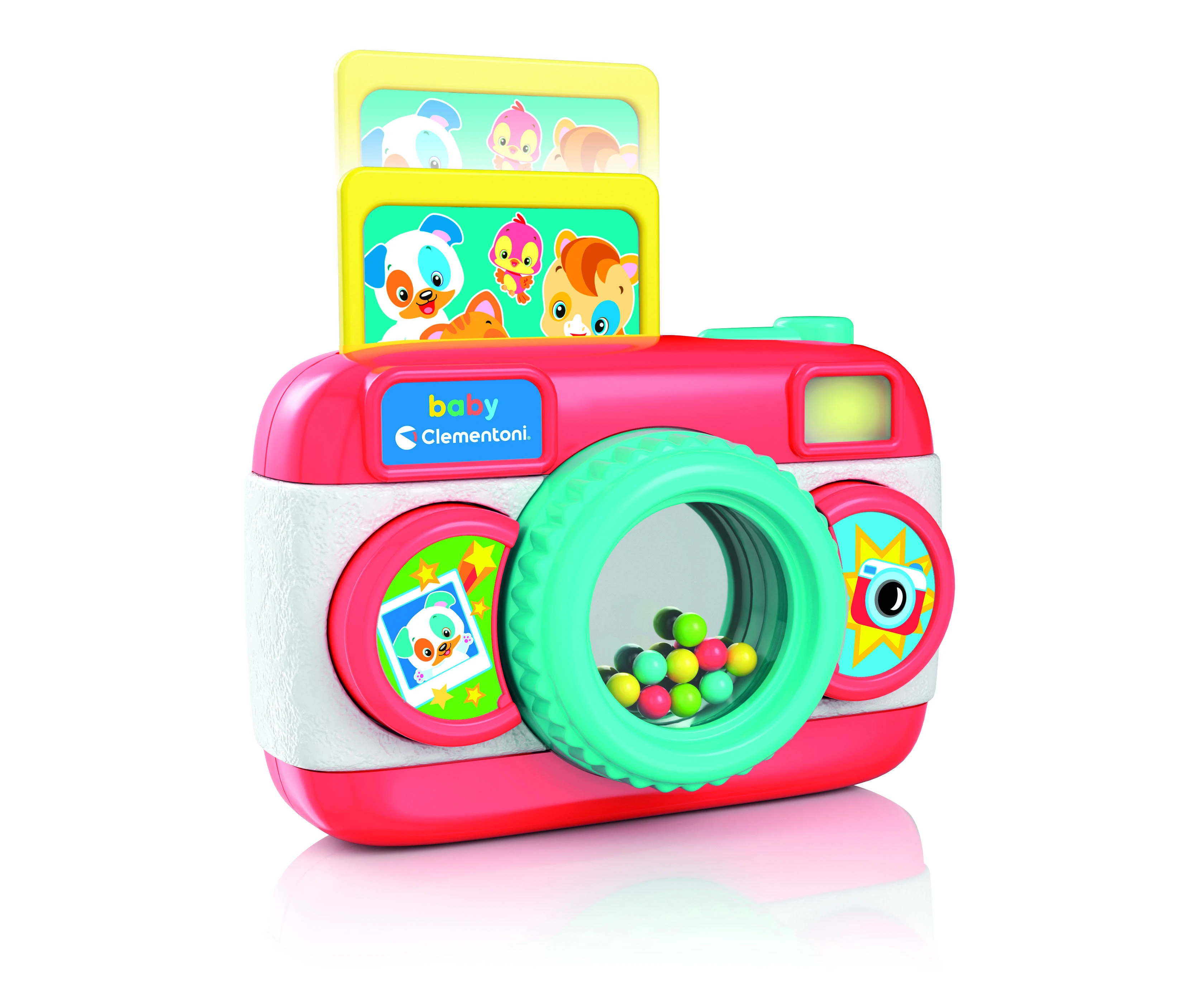 CLEMENTONI Baby žaislinis fotoaparatas Baby Camera, 17461