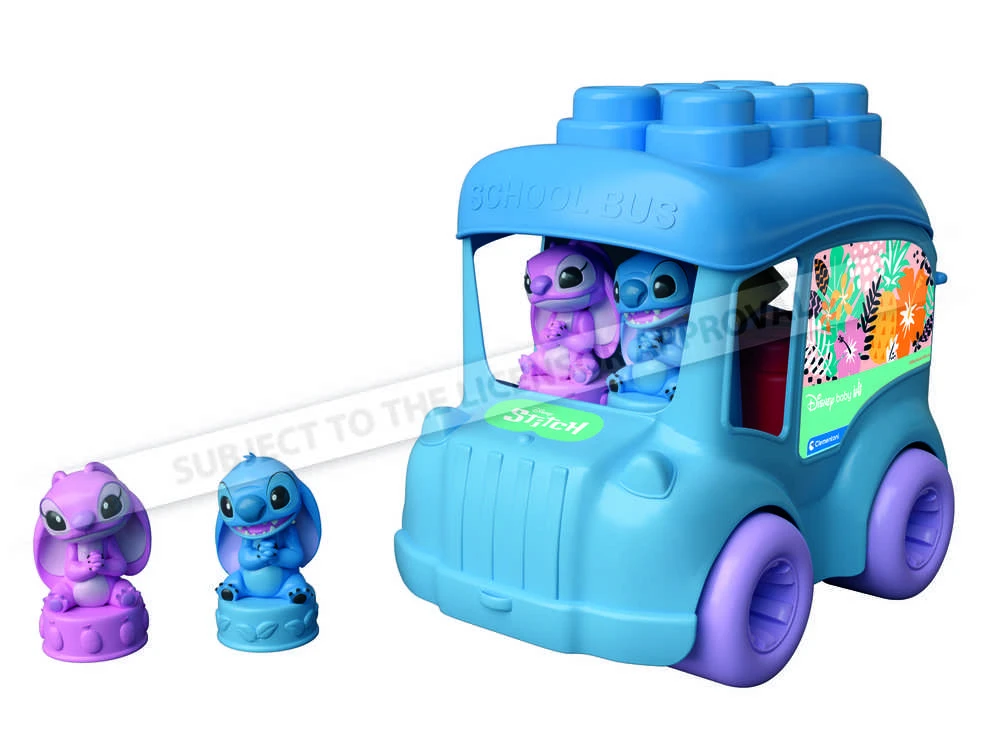 CLEMENTONI CLEMMY Disney Stitch autobusiukas, 17974