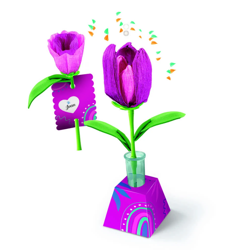 Dėlionė Kūrybos rinkinys Clementoni Tulip 18878