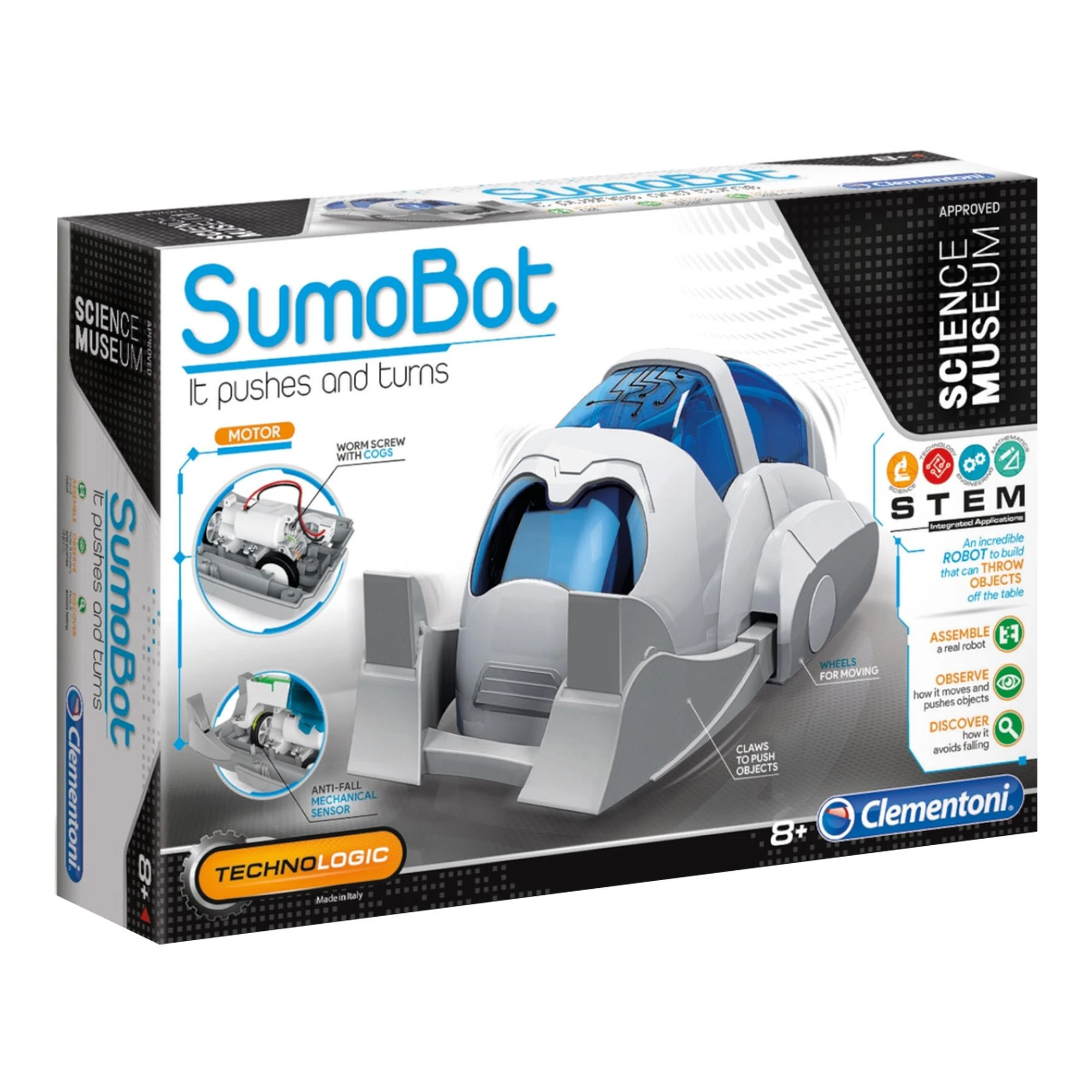 CLEMENTONI robotas Sumobot, 17370BL
