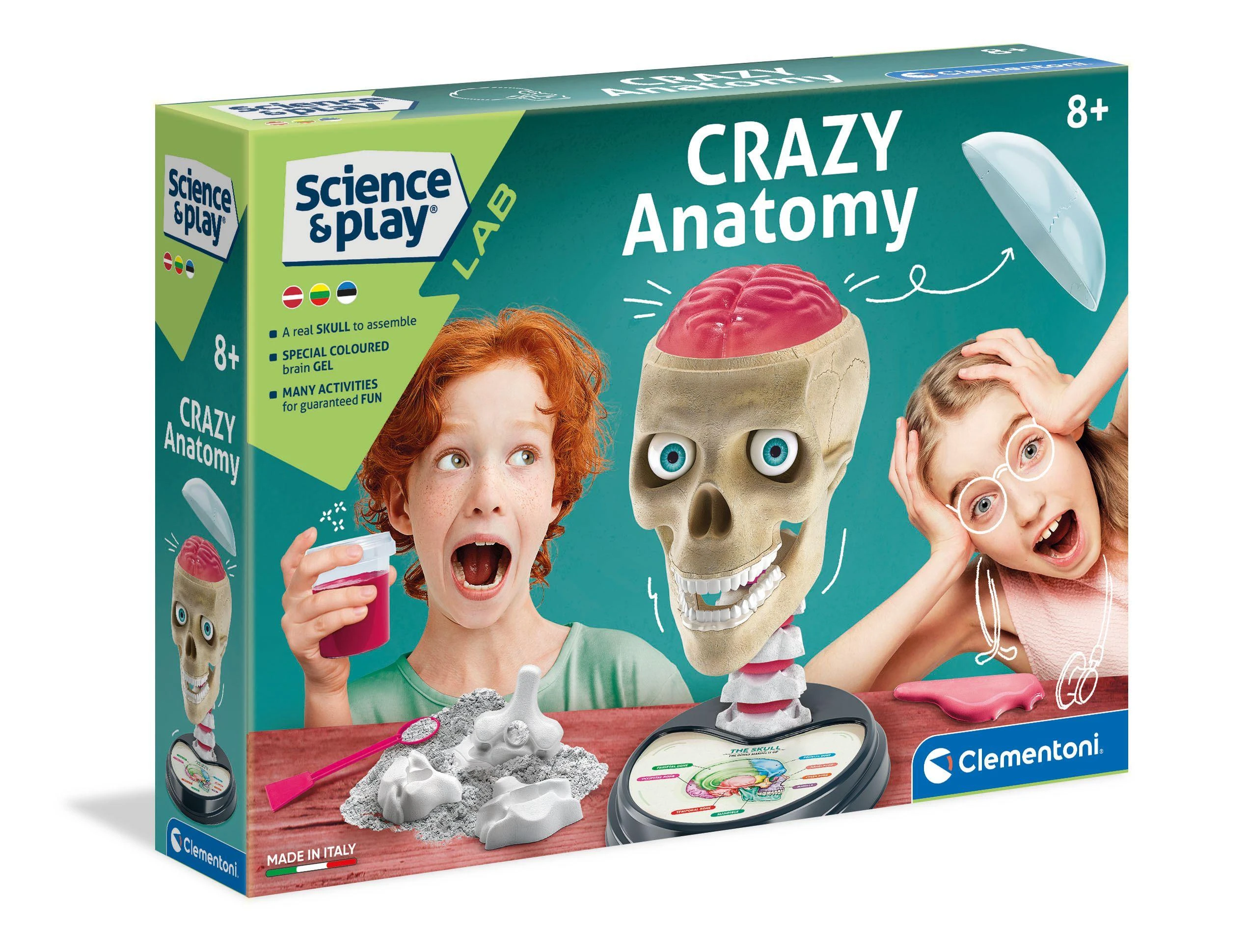 CLEMENTONI SCIENCE pažinimo rinkinys Anatomija (LT, LV, EE), 50367