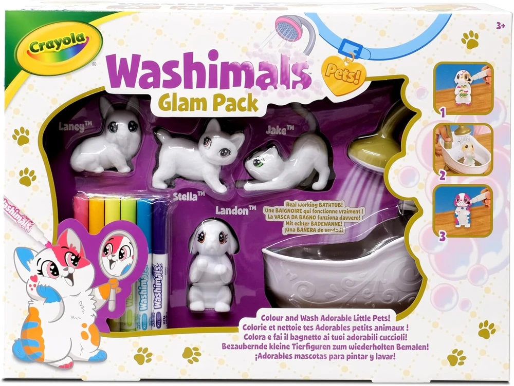 Crayola, Inc. CRAYOLA kūrybinis rinkinys Pets Tub, 74-7453