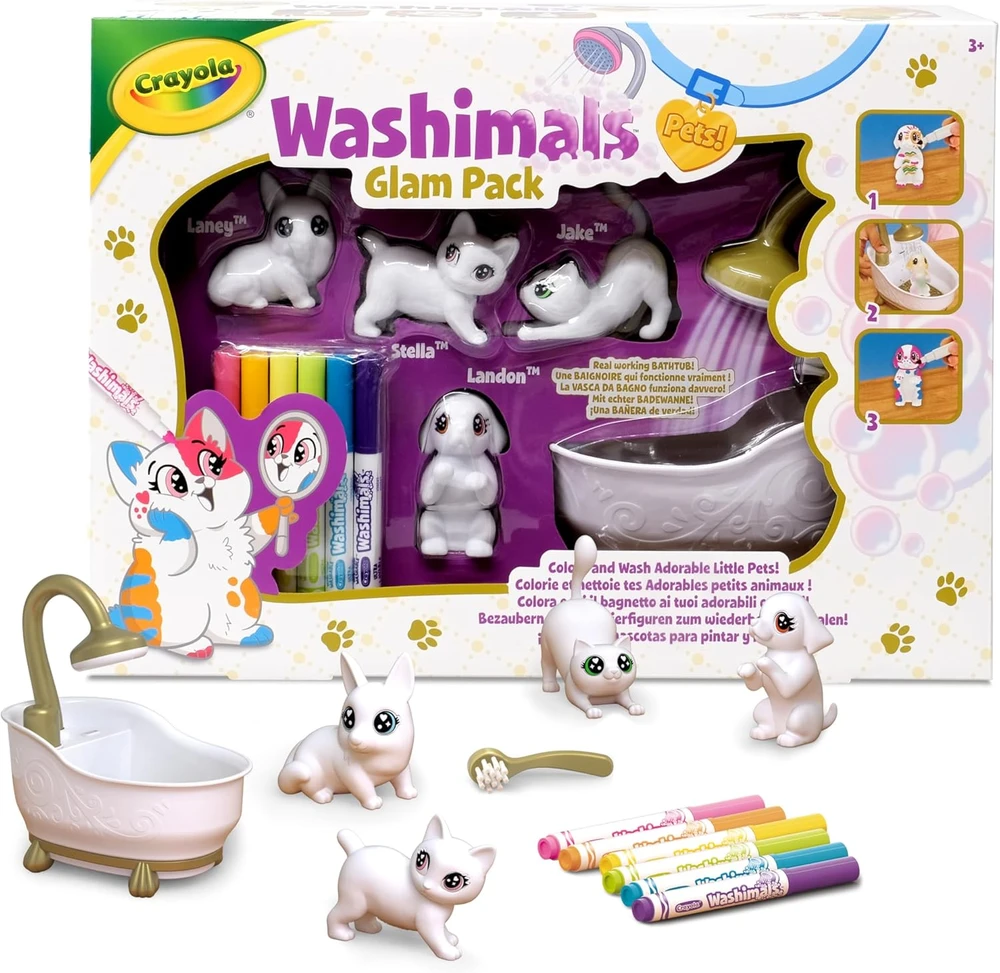Crayola, Inc. CRAYOLA kūrybinis rinkinys Pets Tub, 74-7453