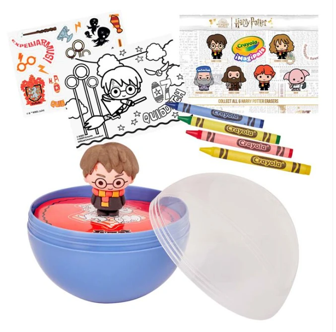 Crayola, Inc. CRAYOLA kūrybinis rinkinys Imagipals 4-in-1 Activity Surprise Ball Harry Potter, 35098