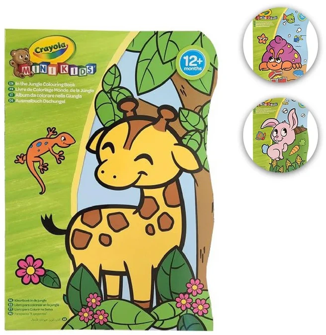 Crayola, Inc. CRAYOLA spalvinimo knygelė, asort., 25-1480G