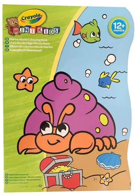 Crayola, Inc. CRAYOLA spalvinimo knygelė, asort., 25-1480G