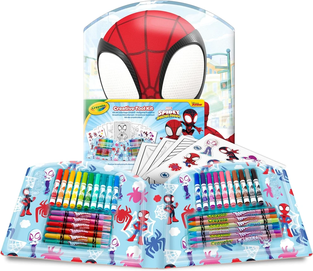 Crayola, Inc. CRAYOLA spalvinimo rinkinys Spidey, 04-4017