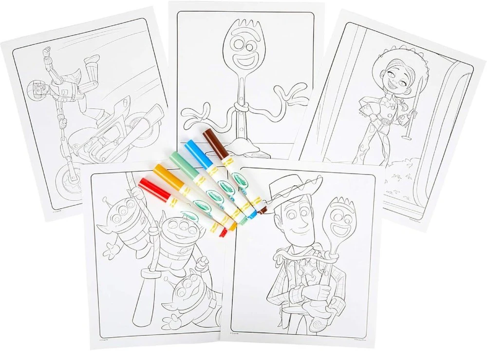 Crayola, Inc. CRAYOLA spalvinimo rinkinys Color Wonder Toy Story 5, 75-2668G
