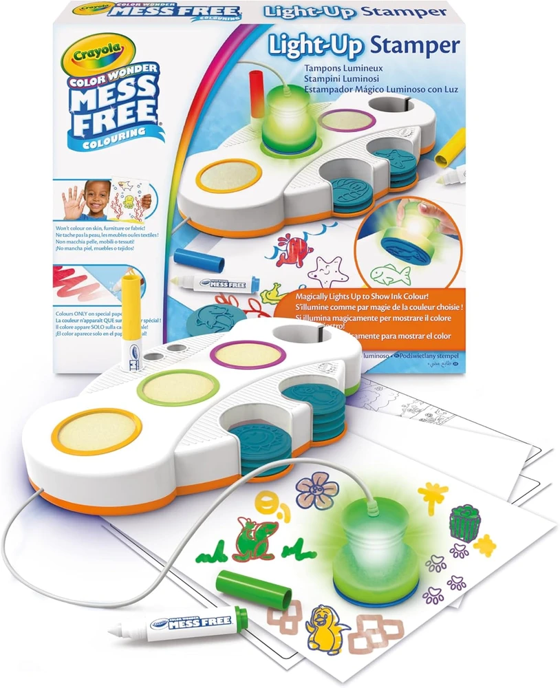 Crayola, Inc. CRAYOLA šviečiančių atspaudų rinkinys, 75-0275