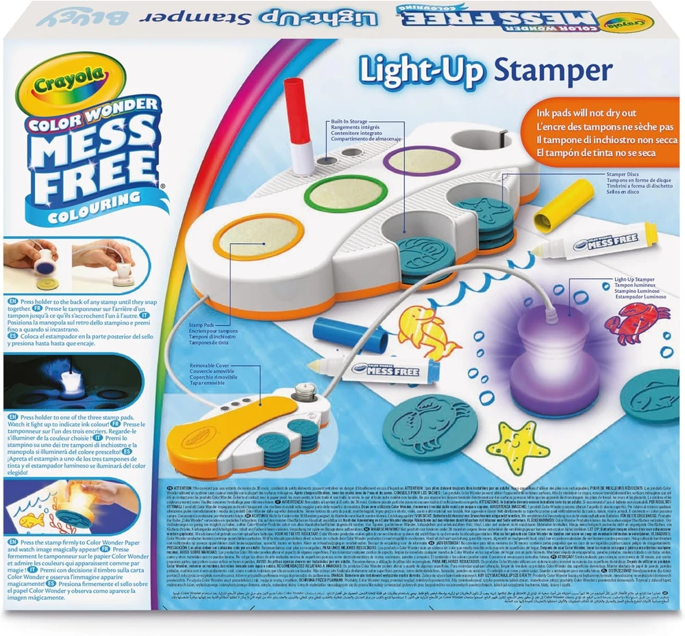 Crayola, Inc. CRAYOLA šviečiančių atspaudų rinkinys, 75-0275