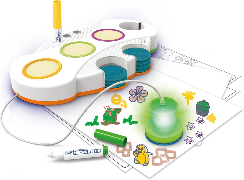 Crayola, Inc. CRAYOLA šviečiančių atspaudų rinkinys, 75-0275