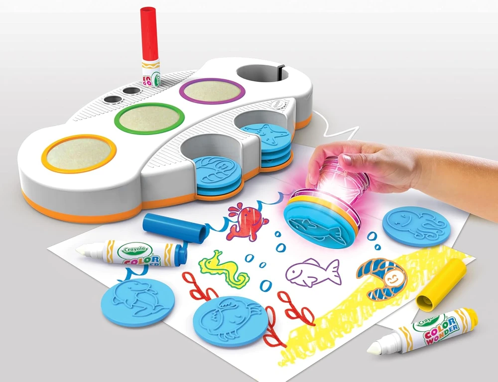 Crayola, Inc. CRAYOLA šviečiančių atspaudų rinkinys, 75-0275
