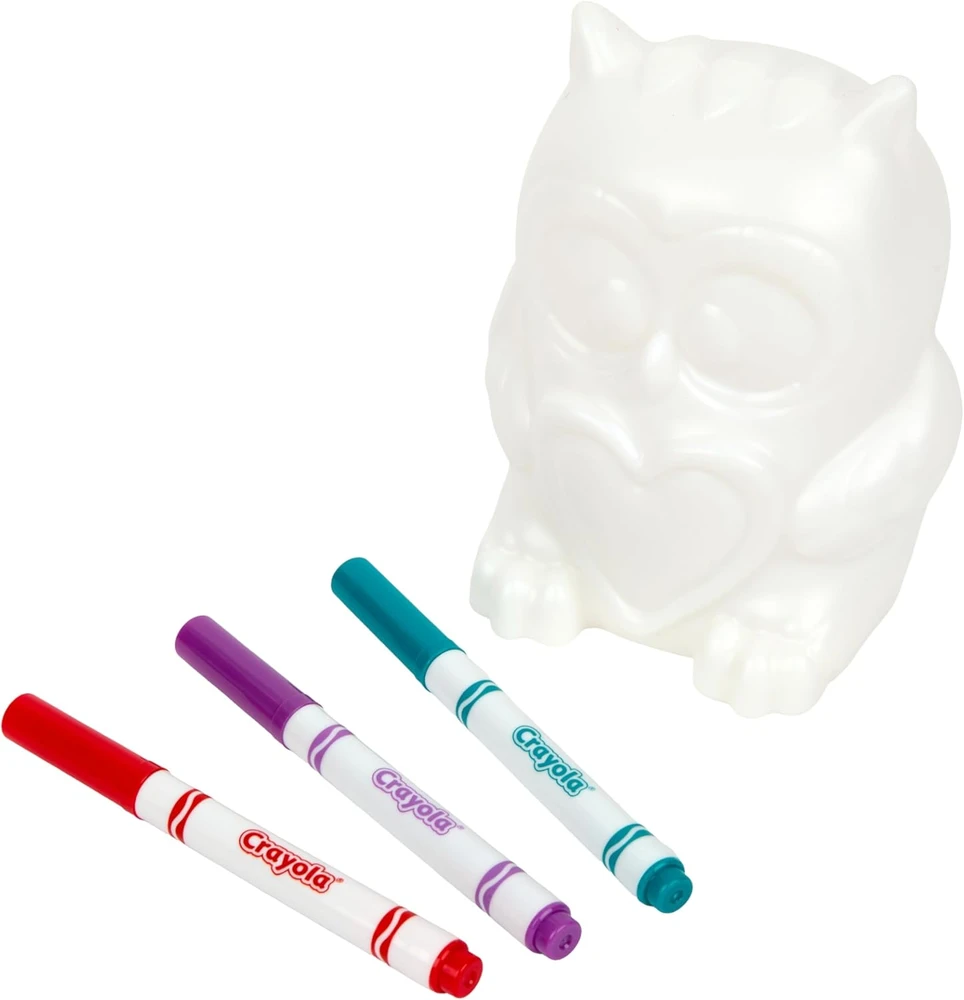 Crayola, Inc. CRAYOLA šviečianti dažoma lempa Light-Ups Pelėda, 74-7850