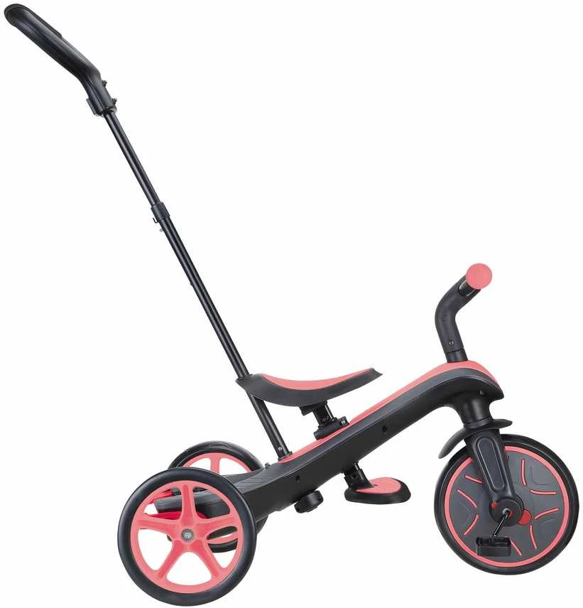 Daugiafunkcinis triratukas Globber Explorer Trike 4in1, rožinis 632-110