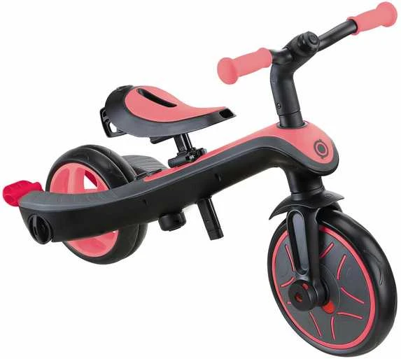 Daugiafunkcinis triratukas Globber Explorer Trike 4in1, rožinis 632-110