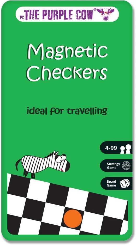 PURPLE COW kelioninis žaidimas Checkers (LT, LV, EE), 797