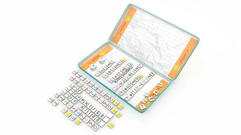 Dėlionė PURPLE COW kelioninis žaidimas Fun with Maths (LT, LV, EE), 795