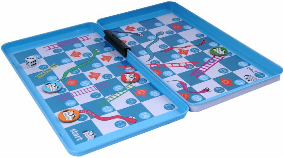 Dėlionė PURPLE COW kelioninis žaidimas Snakes & Ladders (LT, LV, EE), 544