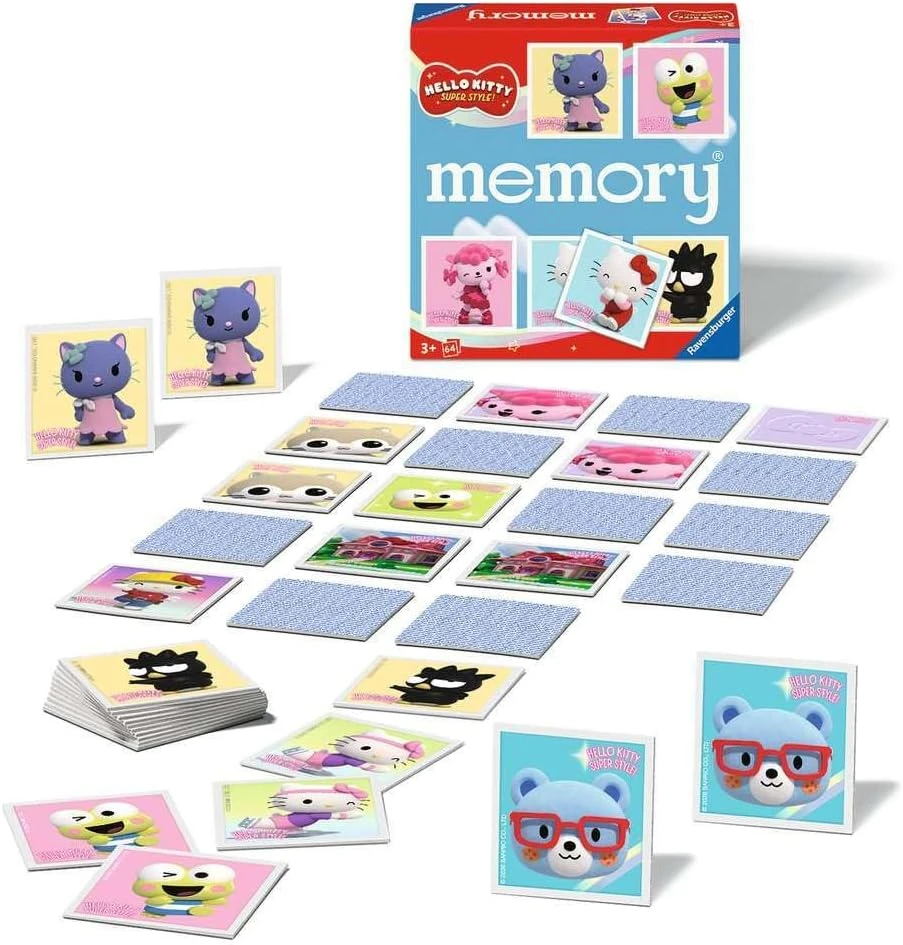 Dėlionė RAVENSBURGER memory® Hello Kitty kortelių žaidimas, 25084 4