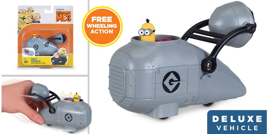 Transporto priemonė DESPICABLE ME, 20305 aprašymas - Prekės nuotrauka