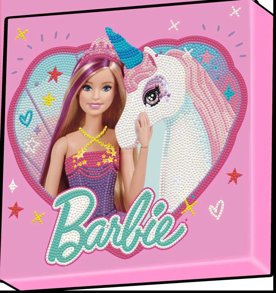Diamond Dotz DIAMOND DOTS kūrybinis rinkinys piešimas deimantais Barbie I Believe, 4000 deimantų, DBX.094