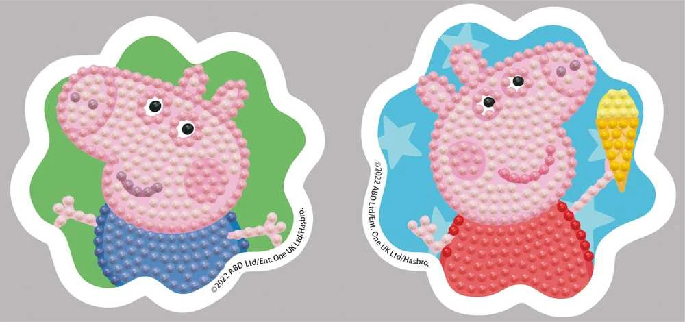 DIAMOND DOTS kūrybinis rinkinys piešimas deimantais Peppa Pig, DTZ10.010