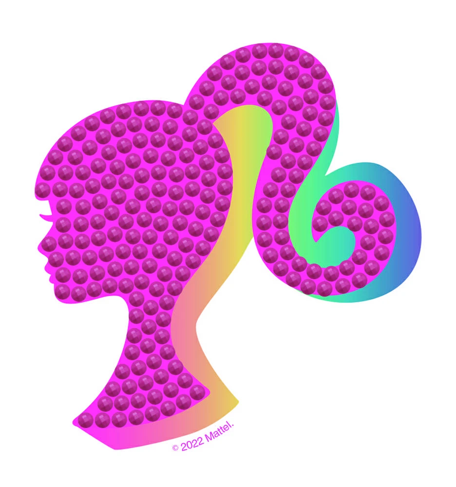 Diamond Dotz DIAMOND DOTS kūrybinis rinkinys piešimas deimantais Barbie, DTZ10.011