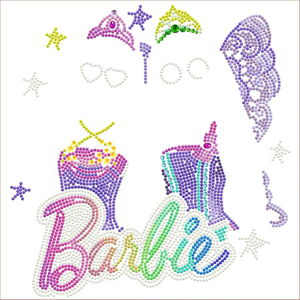Diamond Dotz DIAMOND DOTS kūrybinis rinkinys piešimas deimantais Barbie Fantasy, 2779 deimantai, DBX.093