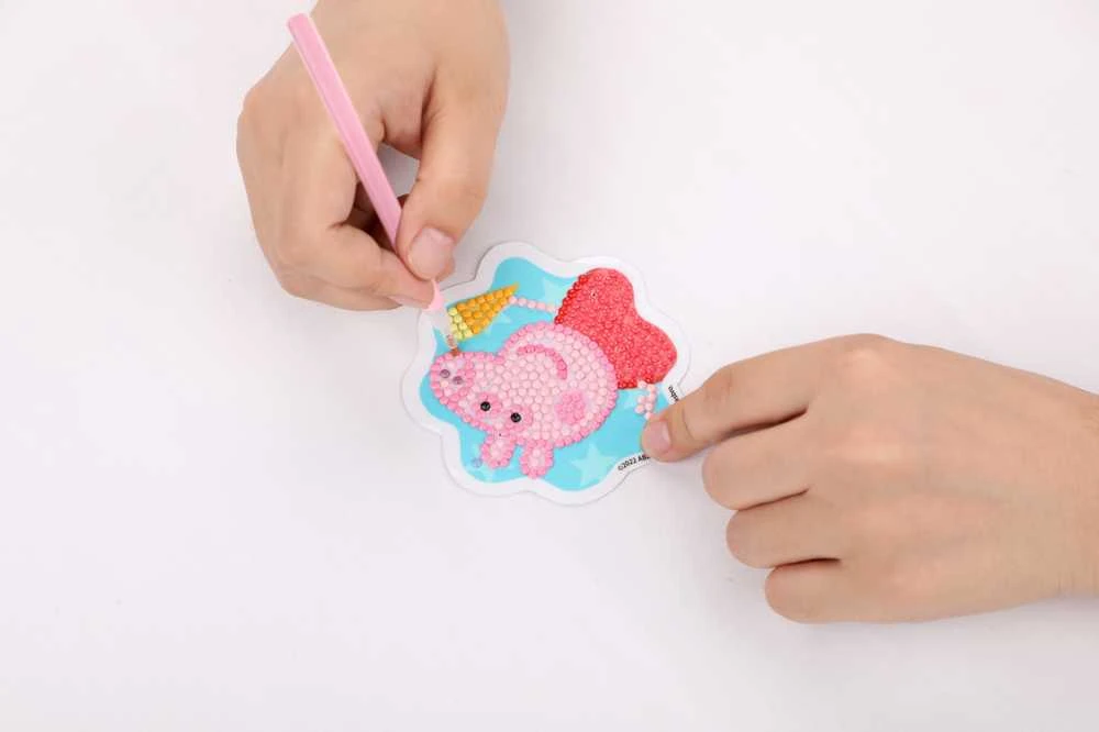 DIAMOND DOTS kūrybinis rinkinys piešimas deimantais Peppa Pig, DTZ10.010
