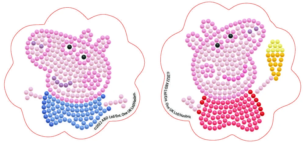 DIAMOND DOTS kūrybinis rinkinys piešimas deimantais Peppa Pig, DTZ10.010