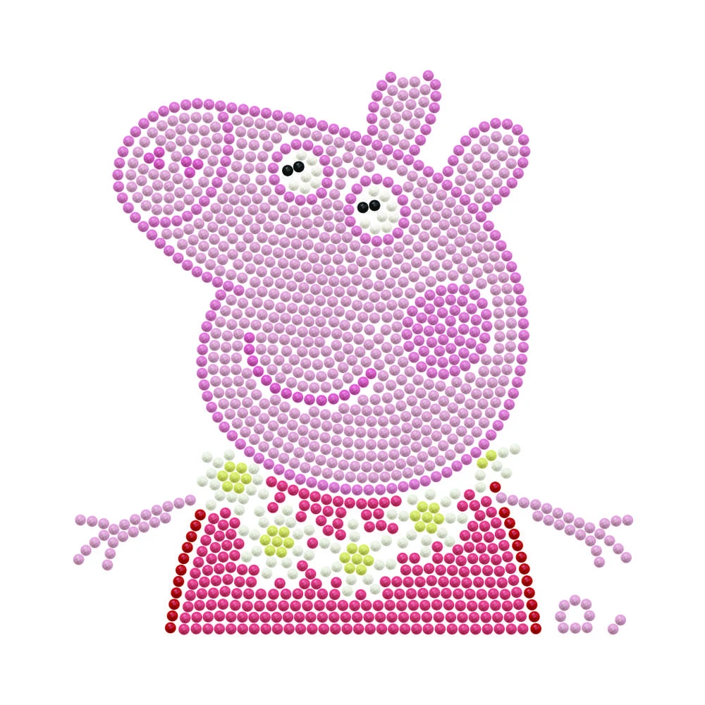 DIAMOND DOTS kūrybinis rinkinys piešimas deimantais Peppa Pig, DTZ10.010