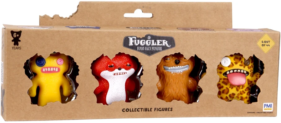 Pmi Kids World FUGGLER figūrėlių rinkinys, 4 vnt., asort., FG2030