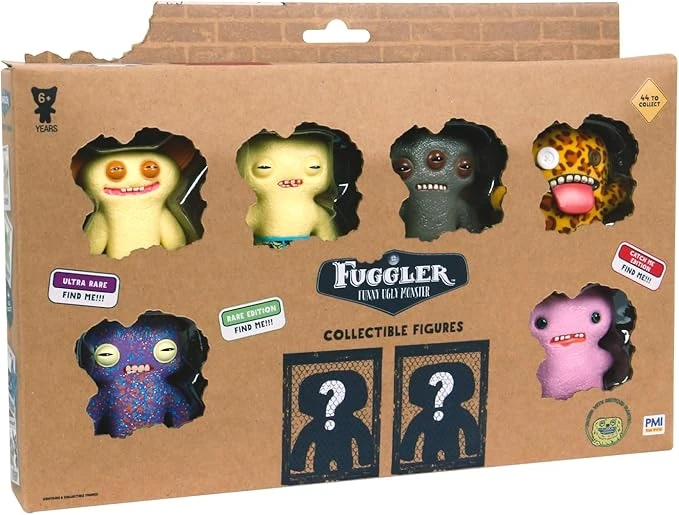 Pmi Kids World „Fuggler Monster“ kolekcinės figūrėlės, prabangios, 8 vnt. rinkinys, asortimentas, FG2070