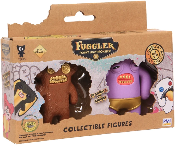 Pmi Kids World FUGGLER S3 AUKSINIO LEIDIMO FIGŪRĖLĖS - 2 VNT. (Asortimentas)