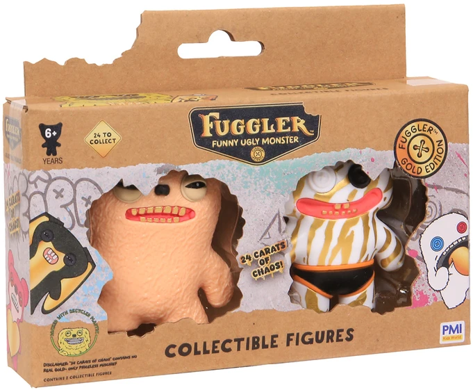 Pmi Kids World FUGGLER S3 AUKSINIO LEIDIMO FIGŪRĖLĖS - 2 VNT. (Asortimentas)