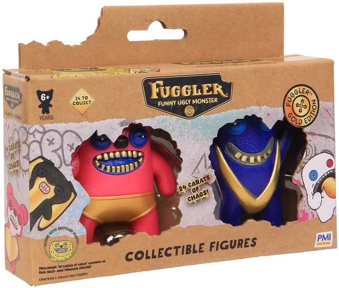 Pmi Kids World FUGGLER S3 AUKSINIO LEIDIMO FIGŪRĖLĖS - 2 VNT. (Asortimentas)