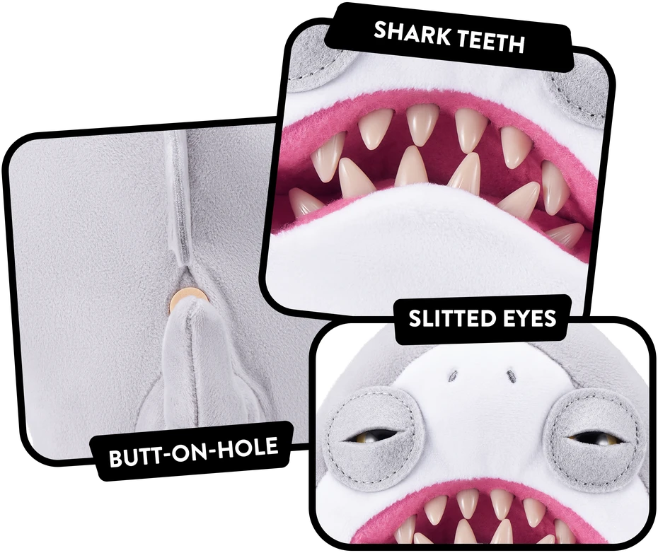 FUGGLER pliušinis monstriukas JAWS, 15747