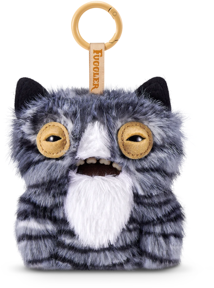 FUGGLER pliušinis raktų pakabukas - monstriukas Alley Cat, 1 serija, asort., 15789
