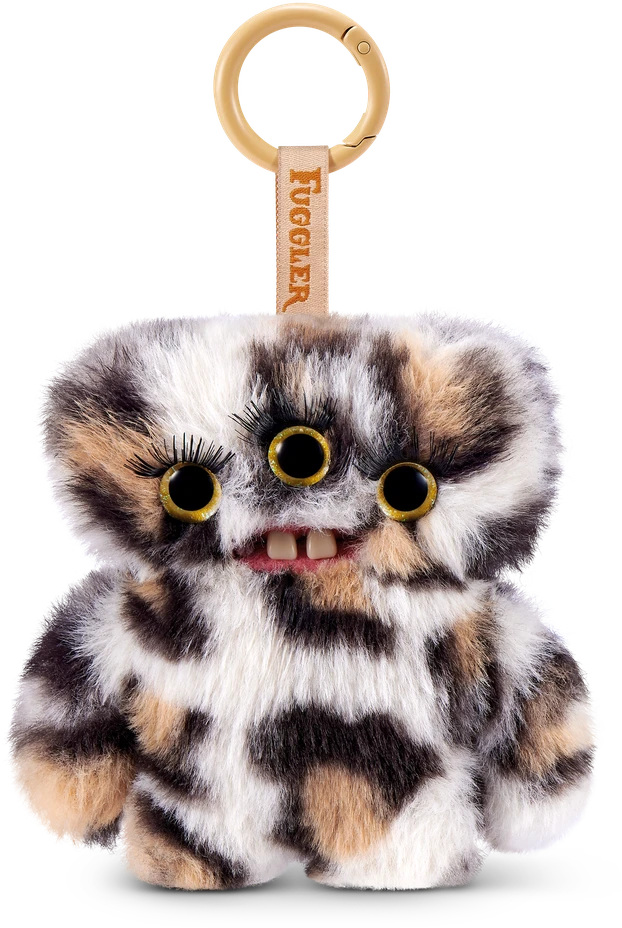 FUGGLER pliušinis raktų pakabukas - monstriukas Baby Baddie, 1 serija, asort., 15786