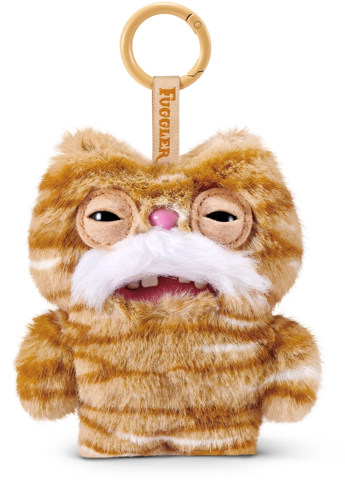 FUGGLER pliušinis raktų pakabukas - monstriukas Alley Cat, 1 serija, asort., 15789