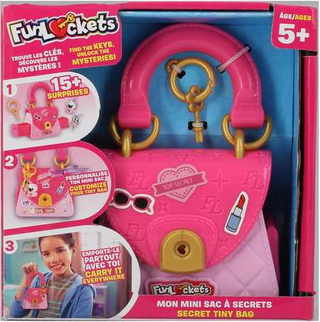Diset Fun Lockets FUNLOCKETS Mažas paslapčių rankinukas, S22240