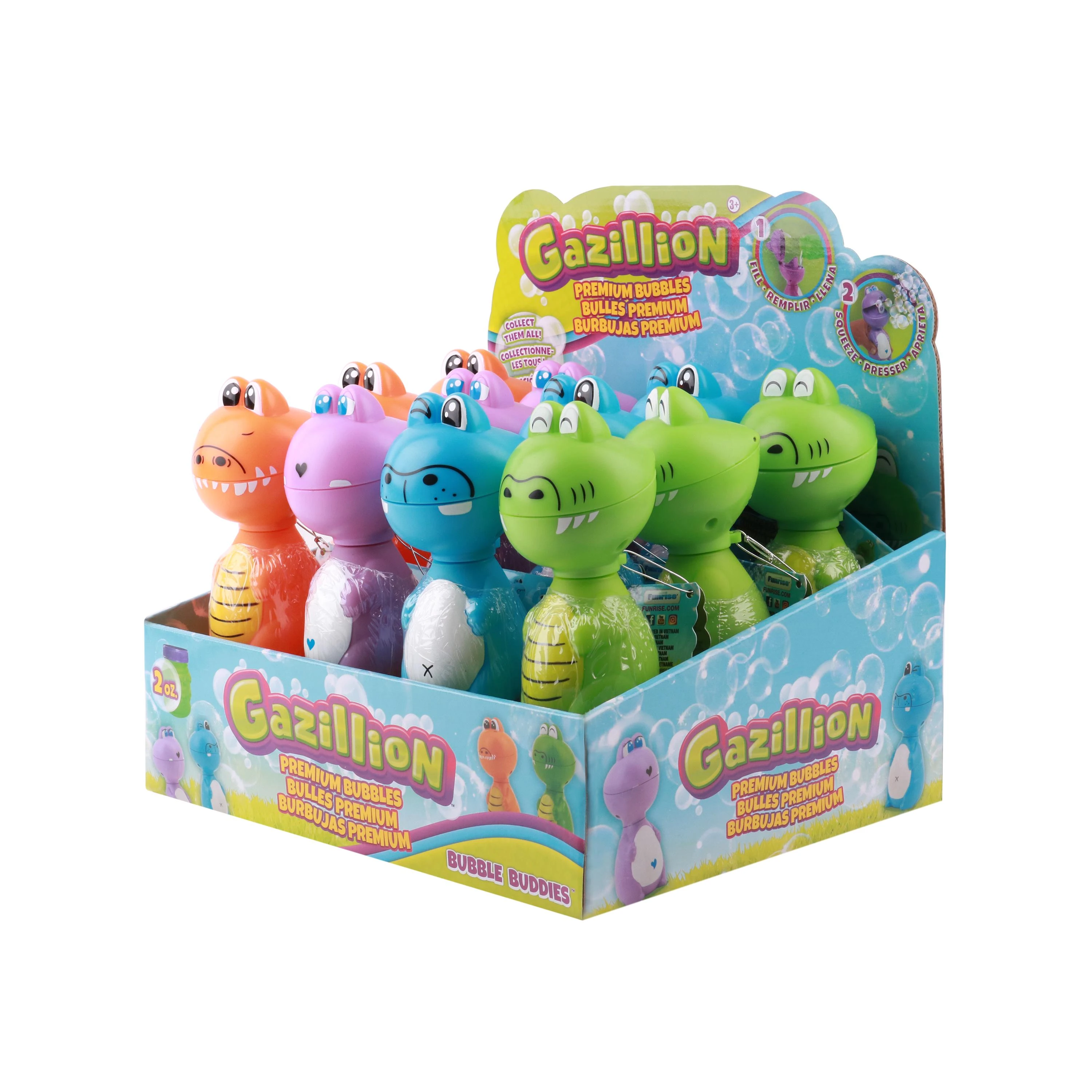 GAZILLION muilo burbulai Bubble Pets, asort., 59ml, 36542