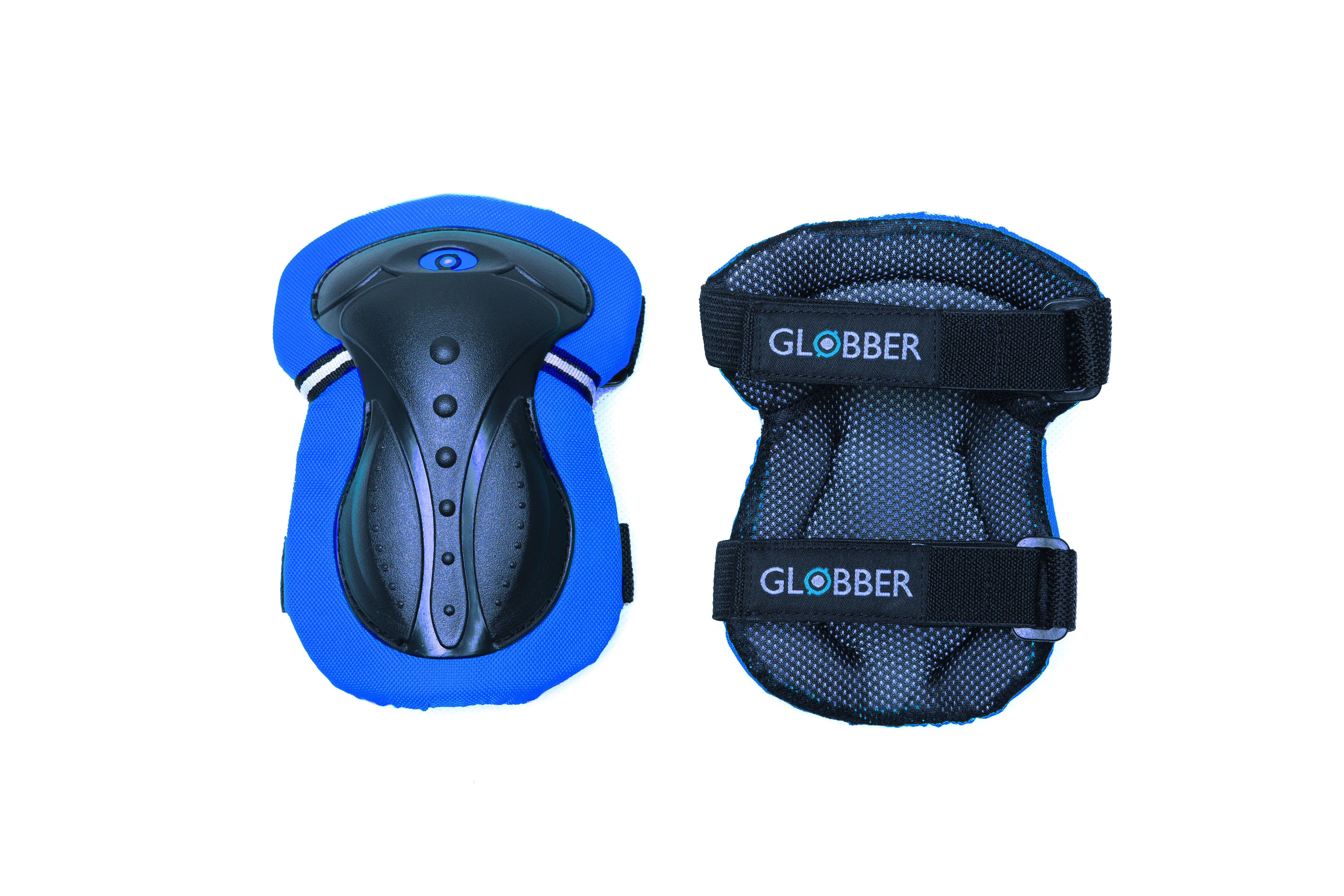 GLOBBER kelių ir alkūnių apsaugų rinkinys, mėlynas Junior XXS RANGE A (25KG),540-100