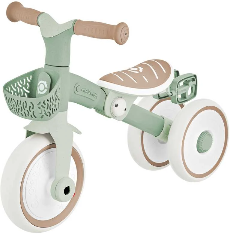 Globber Learning Trike 2in1 pistacinis triratukas