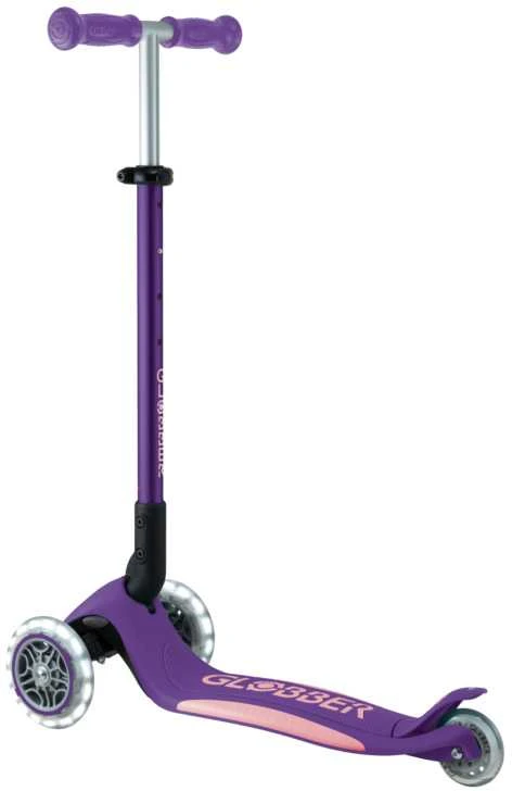 GLOBBER paspirtukas Elite Lights, violetinis, 439-603-3