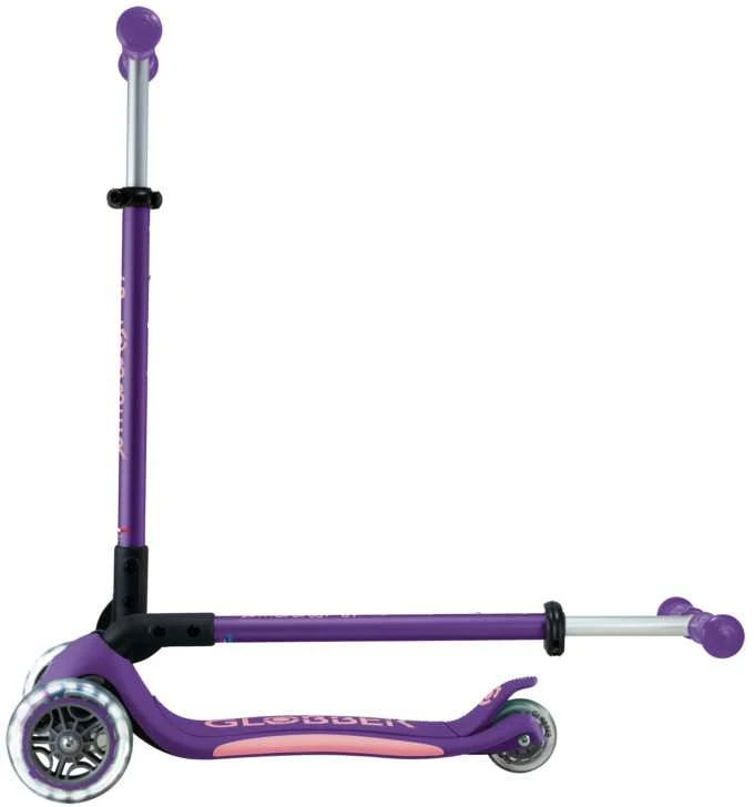 GLOBBER paspirtukas Elite Lights, violetinis, 439-603-3